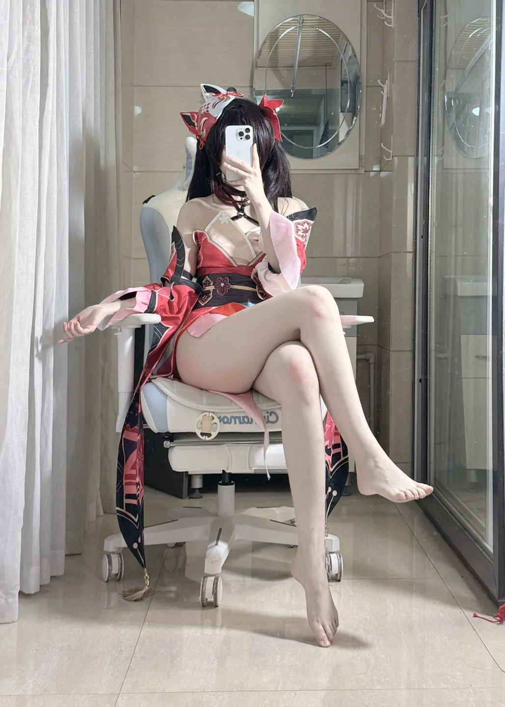 不可爱羚 - 花火 [52P,7V-486MB] tg@simisebaisi 【丝足阁】042.webp